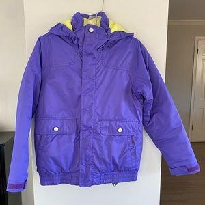 Girls Burton Dryride Twist insulated snowboard bomber jacket